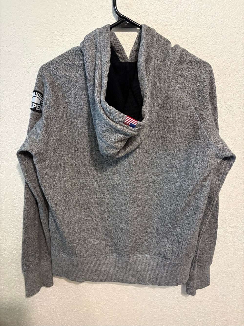 Roots Women’s Grey 'Aspen' Pullover Hoodie M - Picture 2 of 5